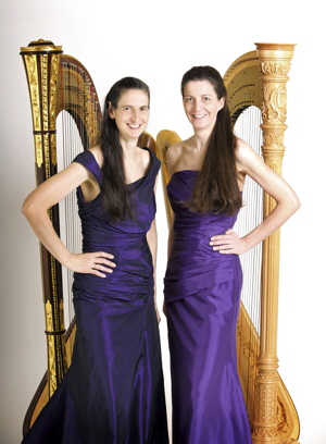 Harfenduo Regine Dengler-Silke Aichhorn web 300px 